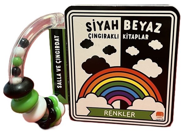 Siyah Beyaz Çıngıraklı Kitaplar - Renkler