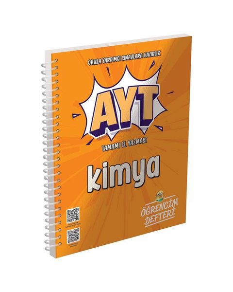 3028 AYT Kimya Öğrencim Defteri