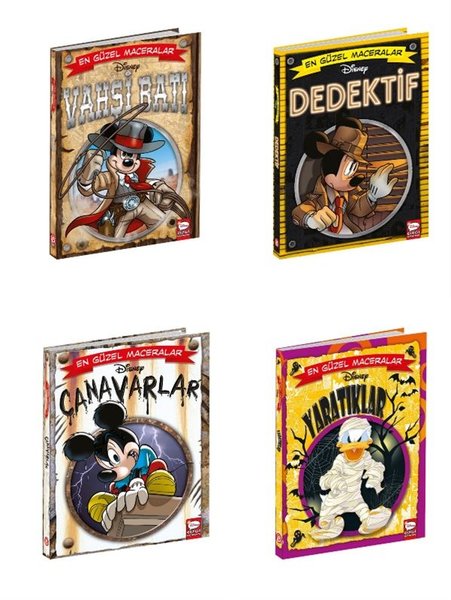 Disney Fantastik Maceralar Serisi Seti - 4 Kitap Takım