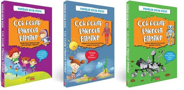 Çok Acayip Eğlenceli Bilgiler Seti 1 - 3 Kitap Takım