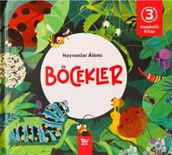 Böcekler Hayvanlar Alemi - Hareketli 3D Kitap