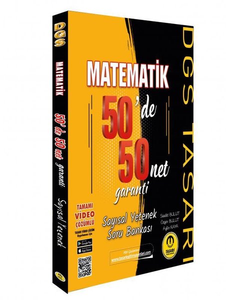 2025 DGS Matematik 50 de 50 Net Garanti Saysal Yenetek Soru Bankası