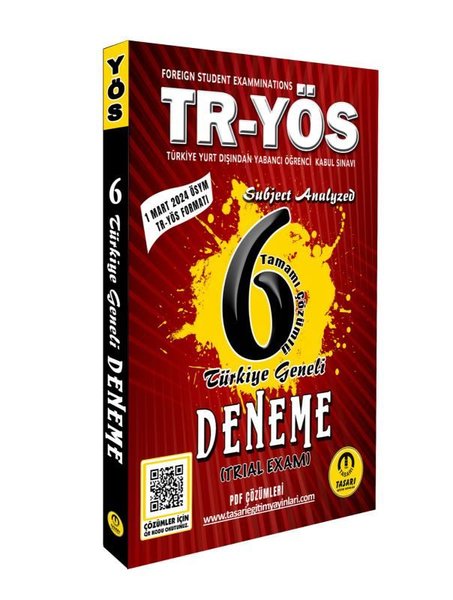 2025 TR YÖS 6 Son Format 6 Genel Deneme