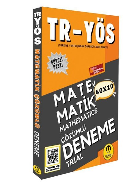 2025 TR YÖS Matematik 40x10 Çözümlü Deneme