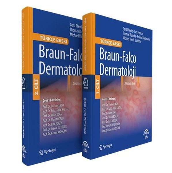 Braun-Falco Dermatoloji Seti- 2  Kitap Takım