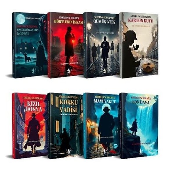 Sherlock Holmes Seti - 8 Kitap Takım