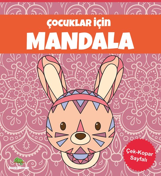 Çocuklar İçin Mandala - Pembe