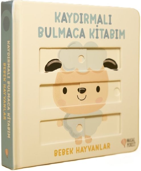 Kaydırmalı Bulmaca Kitabım - Bebek Hayvanlar