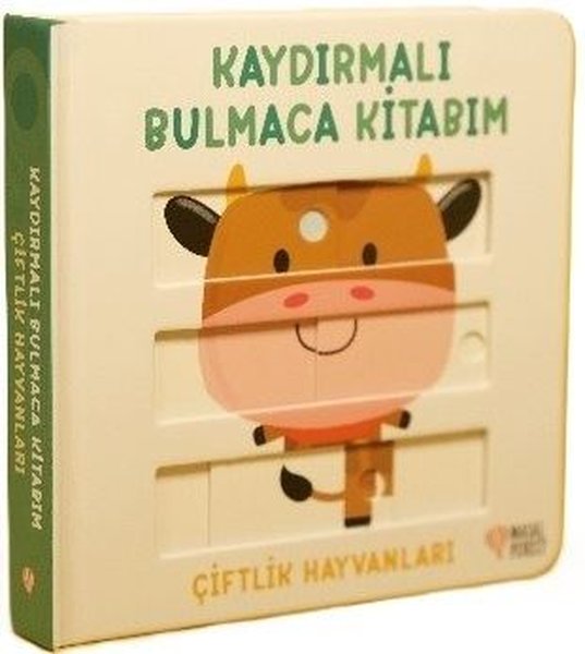Kaydırmalı Bulmaca Kitabım - Çiftlik Hayvanları