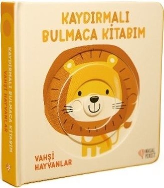 Kaydırmalı Bulmaca Kitabım - Vahşi Hayvanlar