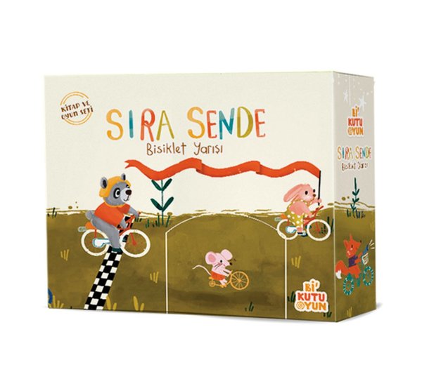 Sıra Sende-Bisiklet Yarışı - Kitap ve Oyun Seti