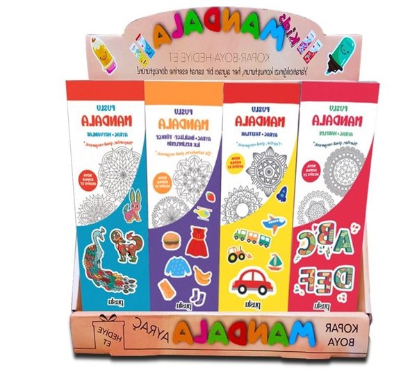 Çocuk Mandala Ayraç Seti