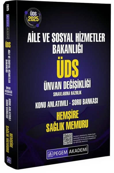 2025 ÜDS Aile ve Sosyal Hizmetler Bakanlığı Ünvan Değişikliği Sınavlarına Hazırlık Konu Anlatımlı Soru Bankası