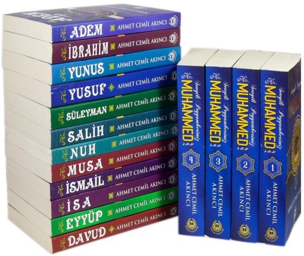 Peygamberler Tarihi Seti - 16 Kitap Takım 28 Peygamber