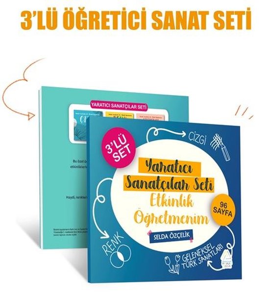 3'lü Öğretici Sanat Seti