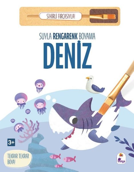 Deniz - Suyla Rengarenk Boyama - Sihirli Fırçasıyla!