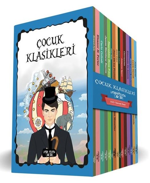Çocuk Klasikleri Seti - Kutulu - 15 Kitap Takım
