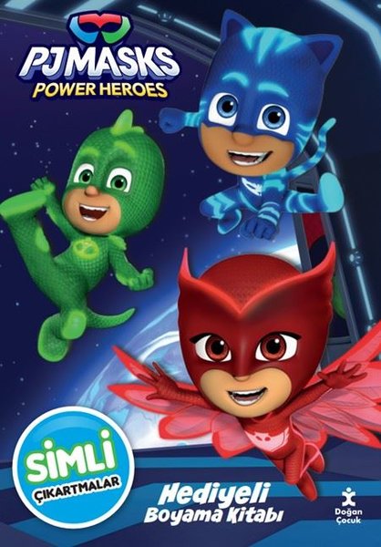Pjmasks Power Heroes - Simli ve Hediyeli Boyama Kitabı
