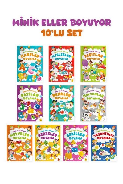 Minik Eller Boyuyor Seti - 10 Kitap Takım