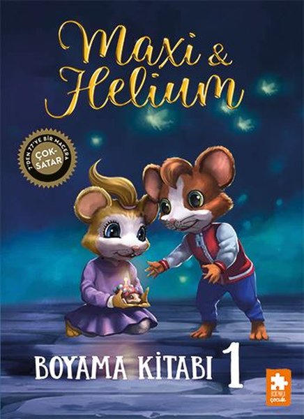 Maxi & Helium - Boyama Kitabı 1