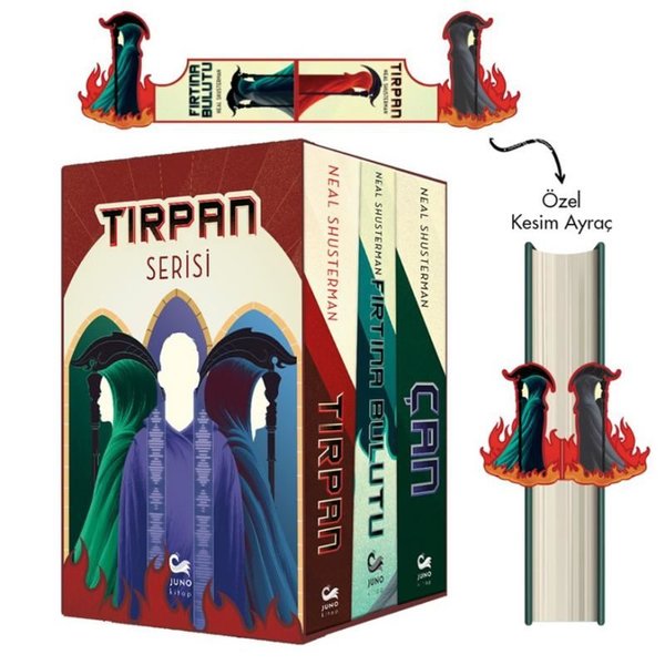 Tırpan Serisi Seti - 3 Kitap Takım - Kutulu