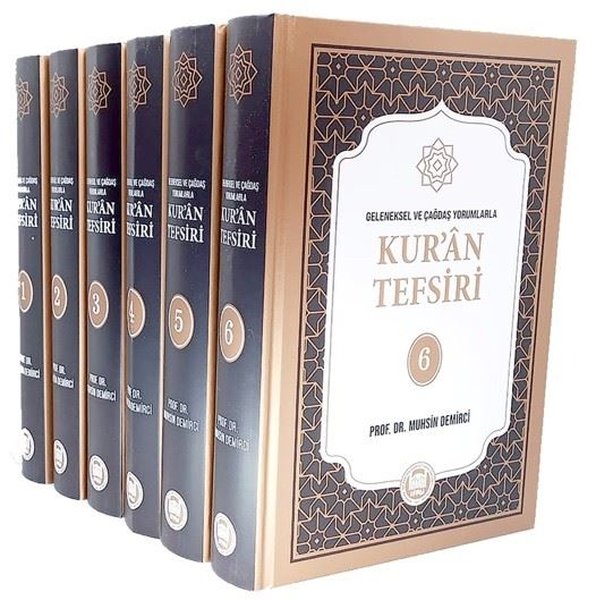 Geleneksel ve Çağdaş Yorumlarla Kur'an Tefsiri Seti - 6 Kitap Takım