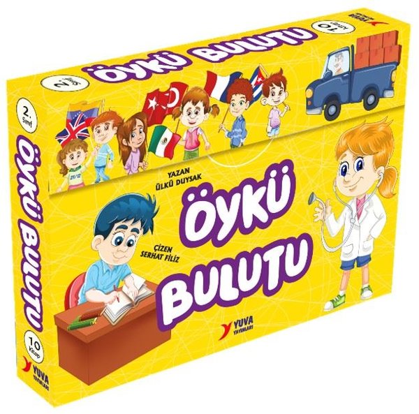 2. Sınıf Öykü Bulutlu Seti - 10 Kitap Takım