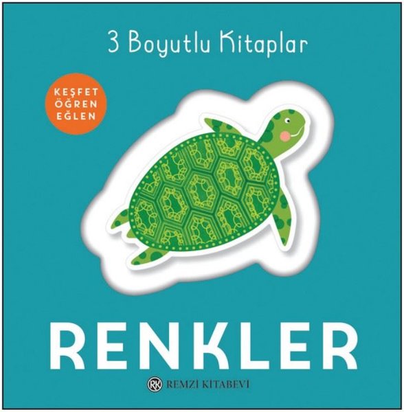 Renkler - 3 Boyutlu Kitaplar