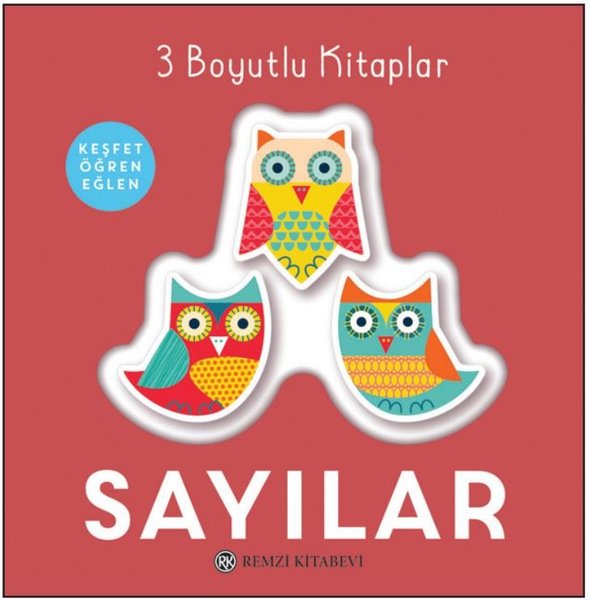 Sayılar - 3 Boyutlu Kitaplar