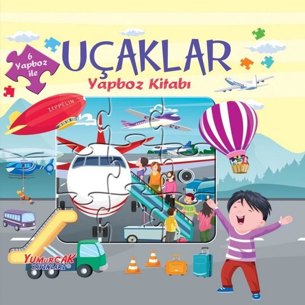 Uçaklar - Yapboz Kitabı