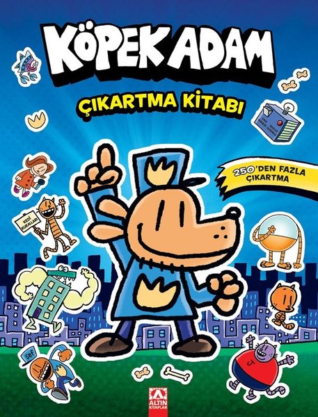 Köpek Adam Çıkartma Kitabı