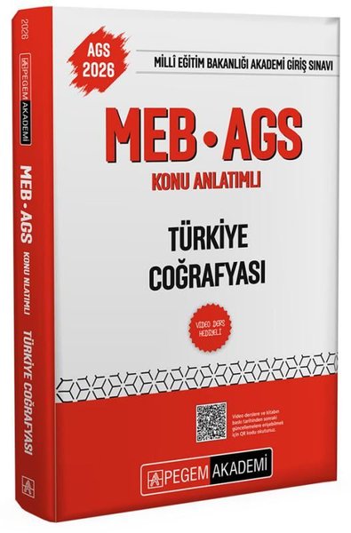 2026 MEB - AGS Konu Anlatımlı Türkiye Coğrafyası