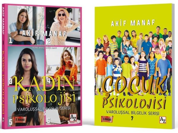 Kadın ve Çocuk Psikolojisi Seti - 2 Kitap Takım