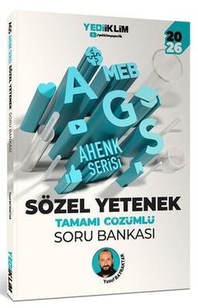2026 MEB AGS Ahenk Serisi Sözel Yetenek Tamamı Çözümlü Soru Bankası