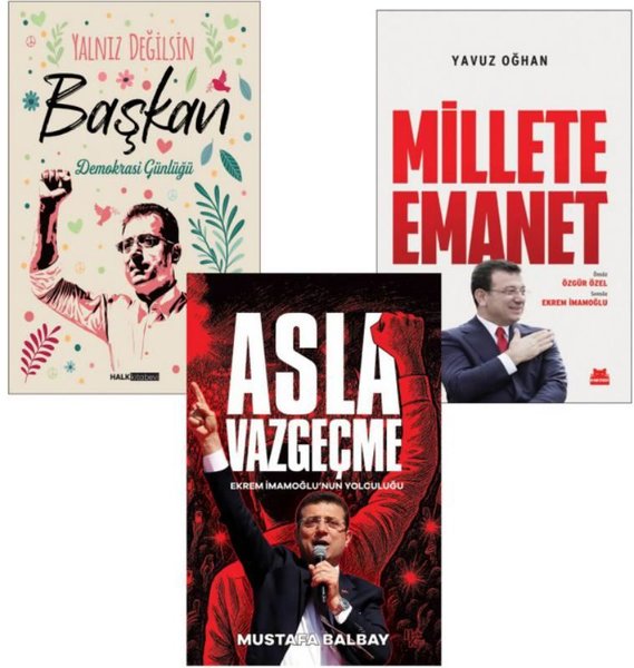 Asla Vazgeçme Kitap Seti-3 Kitap Takım