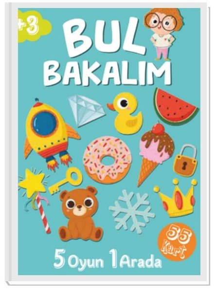 Bul Bakalım - 5 Oyun 1 Arada - 55 Kart