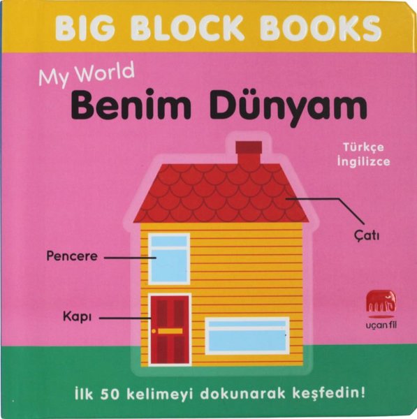 Benim Dünyam (My Word) Big Block Books Türkçe - İngilizce