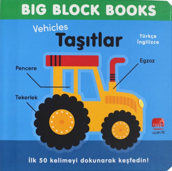 Taşıtlar (Vehicles) Big Block Books Türkçe - İngilizce