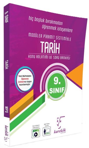 9.  Sınıf Tarih Mps (Modüler Piramit Sistemi)
