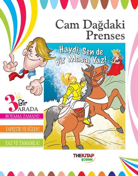 Cam Dağdaki Prenses - 3'ü Birarada Etkinlik Kitabı