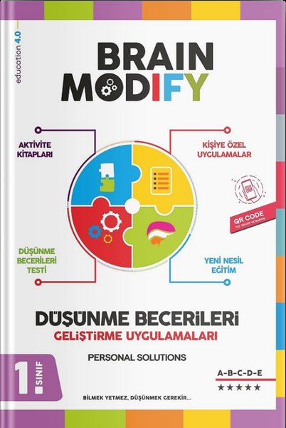1. Sınıf Düşünme Becerileri Geliştirme Uygulamaları Kitabı 5 Kitapçık