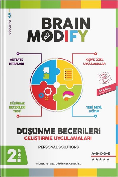 2. Sınıf Düşünme Becerileri Geliştirme Uygulamaları Kitabı 5 Kitapçık