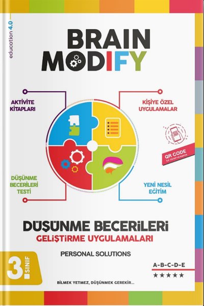 3. Sınıf Düşünme Becerileri Geliştirme Uygulamaları Kitabı 5 Kitapçık