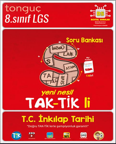 8. Sınıf T. C. İnkılap Tarihi ve Atatürkçülük Taktikli Soru Bankası