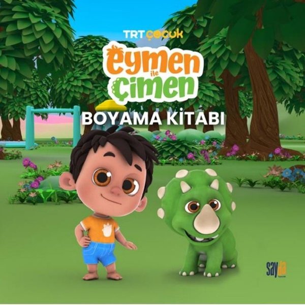 TRT Çocuk - Eylem İle Çimen Boyama Kitabı