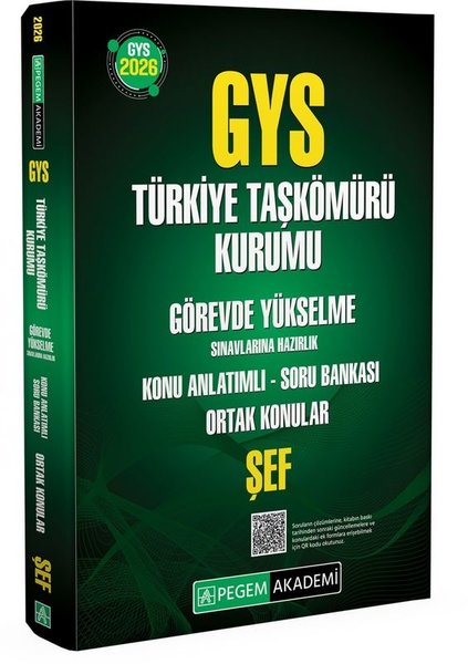 2026 GYS Türkiye Taşkömürü Kurumu Görevde Yükselme Sınavlarına Hazırlık Konu Anlatımlı Soru Bankası