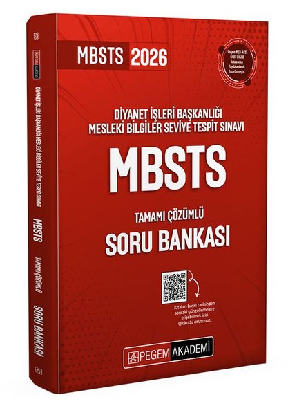 2026 Diyanet İşleri Başkanlığı Mesleki Bilgiler Seviye Tespit Sınavı MBSTS Tamamı Çözümlü Soru Banka