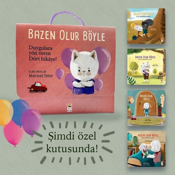 Bazen Olur Böyle Seti - 4 Kitap Takım - Kutulu