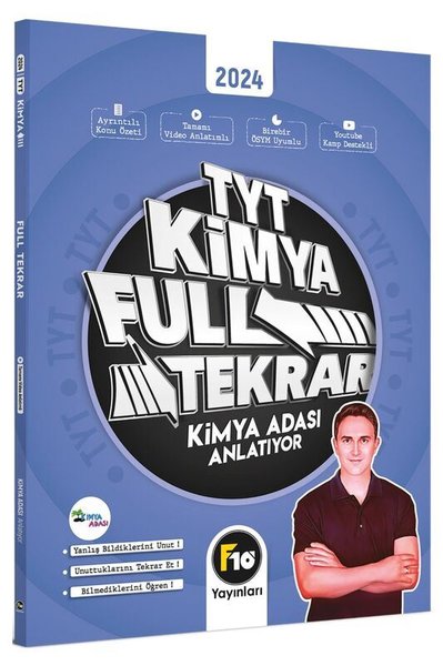 Kimya Adası TYT Kimya Full Tekrar Video Ders Kitabı