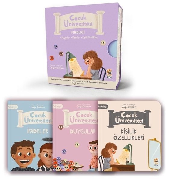 Çocuk Üniversitesi - Psikoloji Seti -3 Kitap Takım